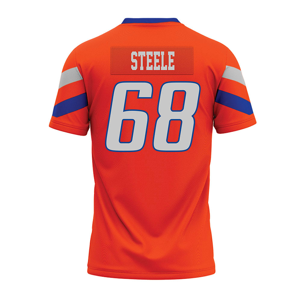 Boise State - NCAA Football : Jake Steele - Orange Premium Football Jersey-1