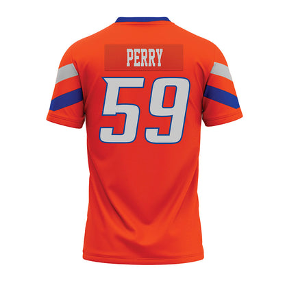 Boise State - NCAA Football : Jameson Perry - Orange Premium Football Jersey-1