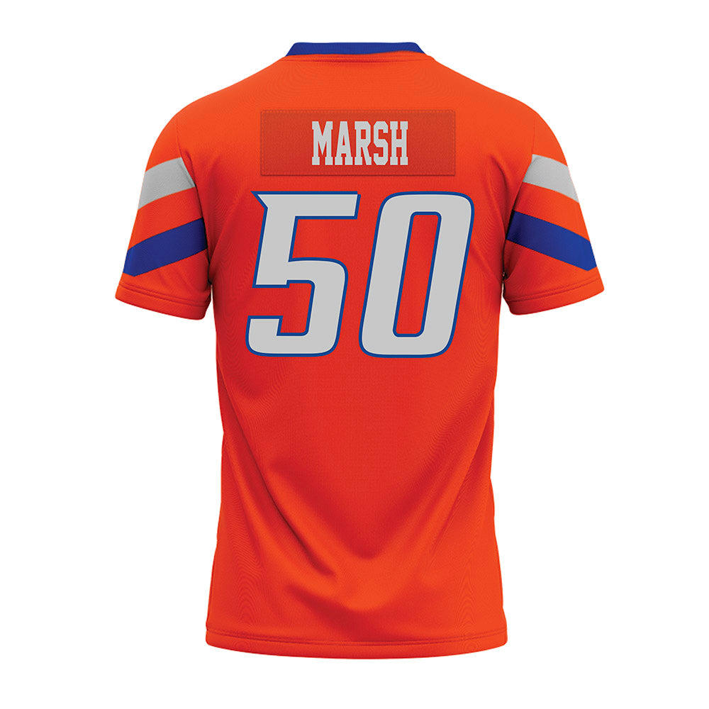 Boise State - NCAA Football : Joseph Marsh - Orange Premium Football Jersey-1