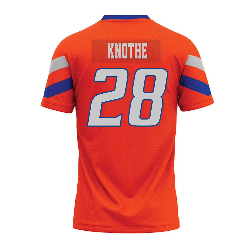 Boise State - NCAA Football : Seth Knothe - Orange Premium Football Jersey-1