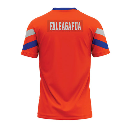 Boise State - NCAA Football : Sua Faleagafua - Orange Premium Football Jersey-1