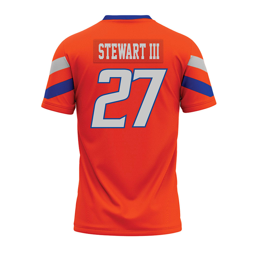 Boise State - NCAA Football : Harry Stewart III - Orange Premium Football Jersey-1