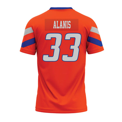 Boise State - NCAA Football : Josiah Alanis - Orange Premium Football Jersey-1