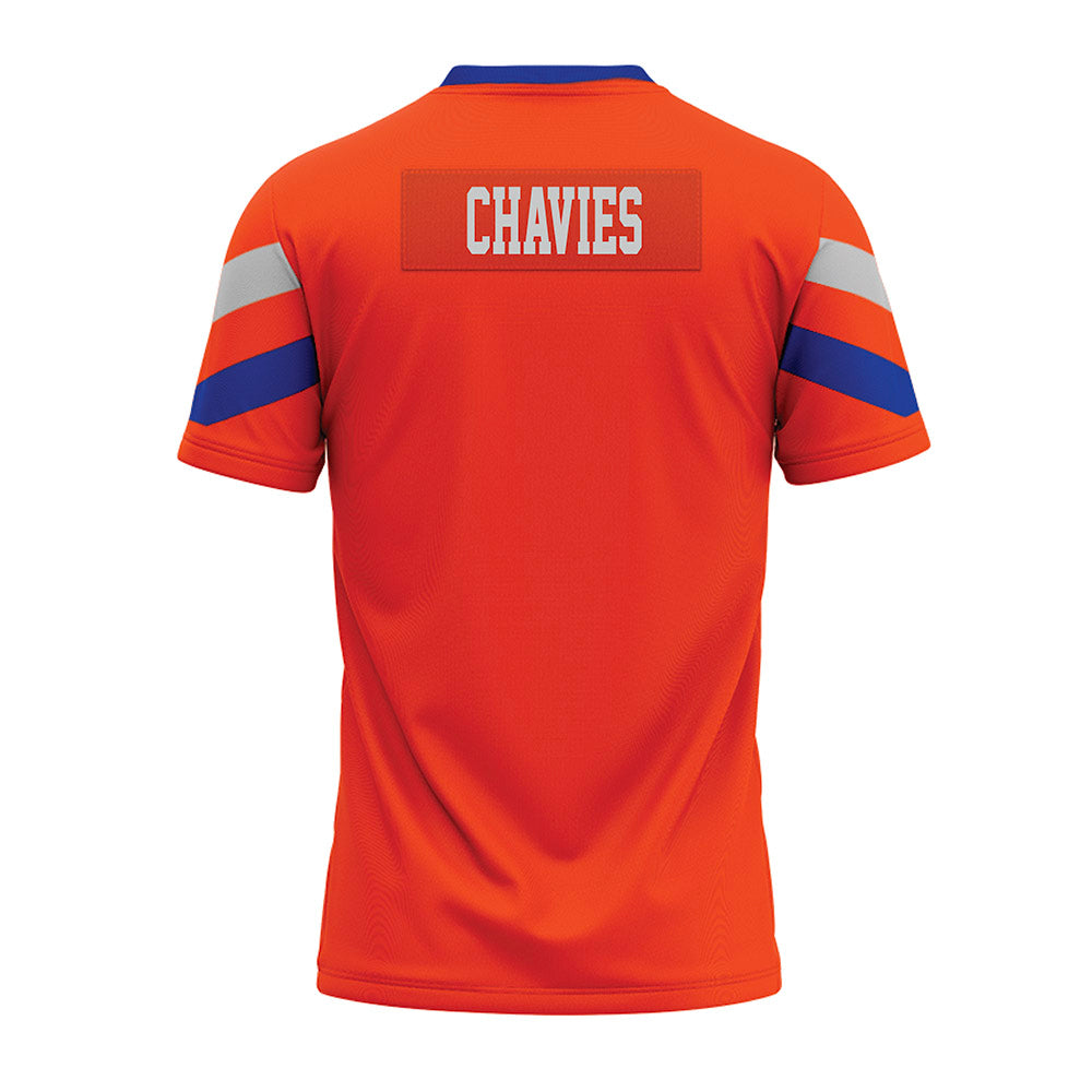 Boise State - NCAA Football : Keilan Chavies - Orange Premium Football Jersey-1
