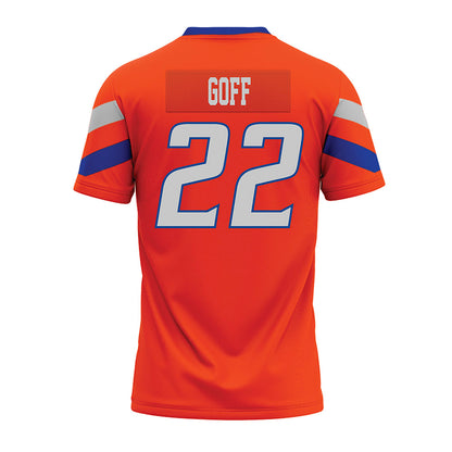 Boise State - NCAA Football : Juelz Goff - Orange Premium Football Jersey-1