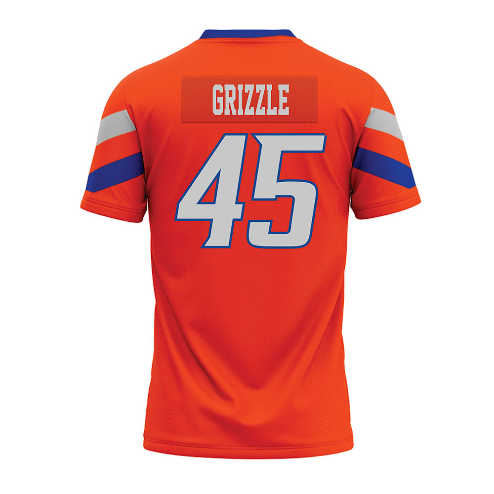 Boise State - NCAA Football : Troy Grizzle - Orange Premium Football Jersey-1