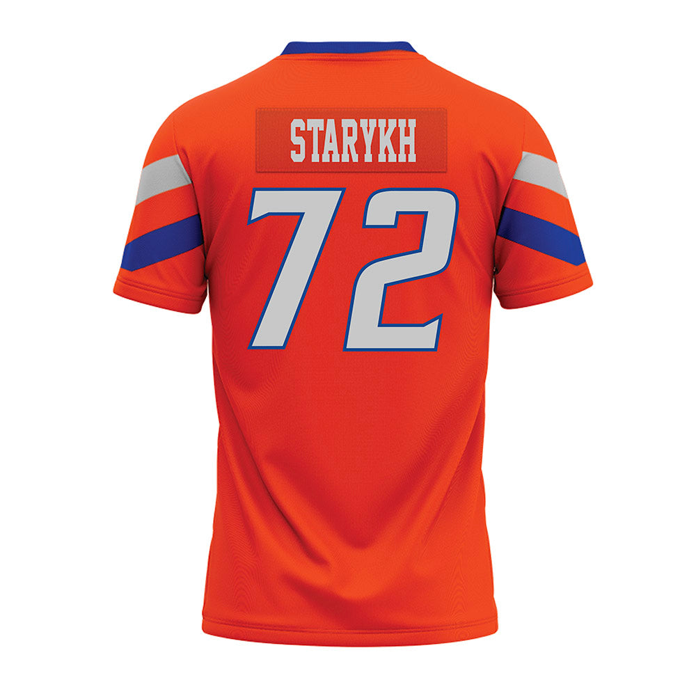 Boise State - NCAA Football : Daniil Starykh - Orange Premium Football Jersey-1