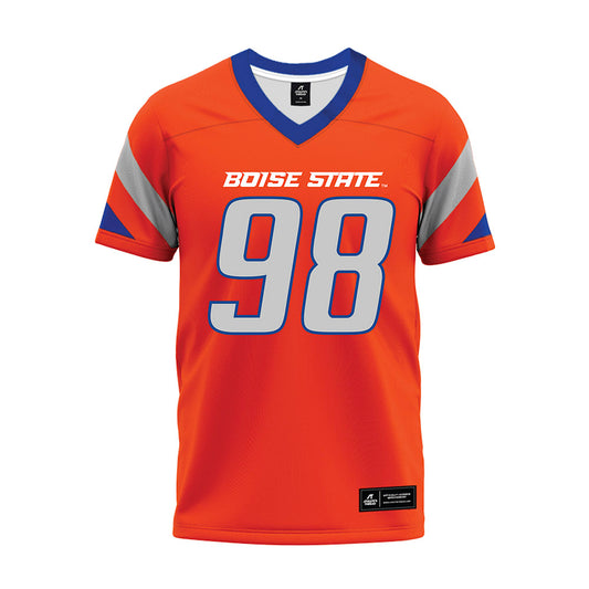 Boise State - NCAA Football : Bethel Imasuen - Orange Premium Football Jersey-0