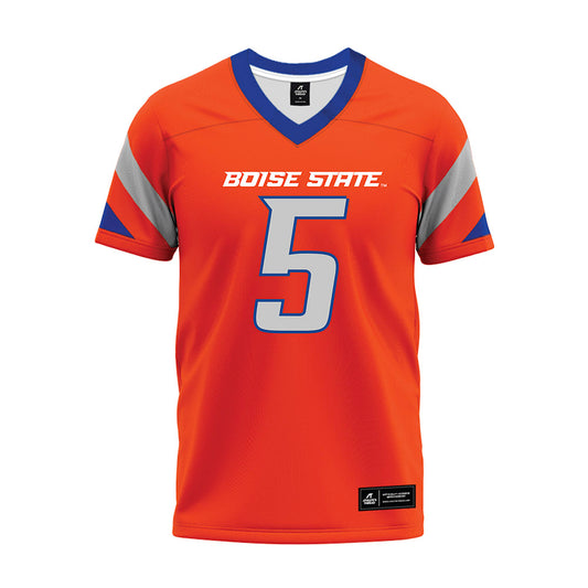 Boise State - NCAA Football : Jayden Virgin-Morgan - Orange Premium Football Jersey-0