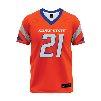 Boise State - NCAA Football : Akeem Wright - Orange Premium Football Jersey-0