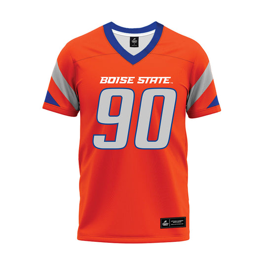 Boise State - NCAA Football : Drew Rheubotton - Orange Premium Football Jersey-0