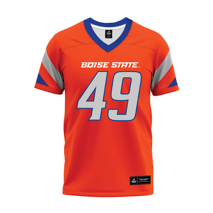 Boise State - NCAA Football : Beckham Hofland - Orange Premium Football Jersey-0