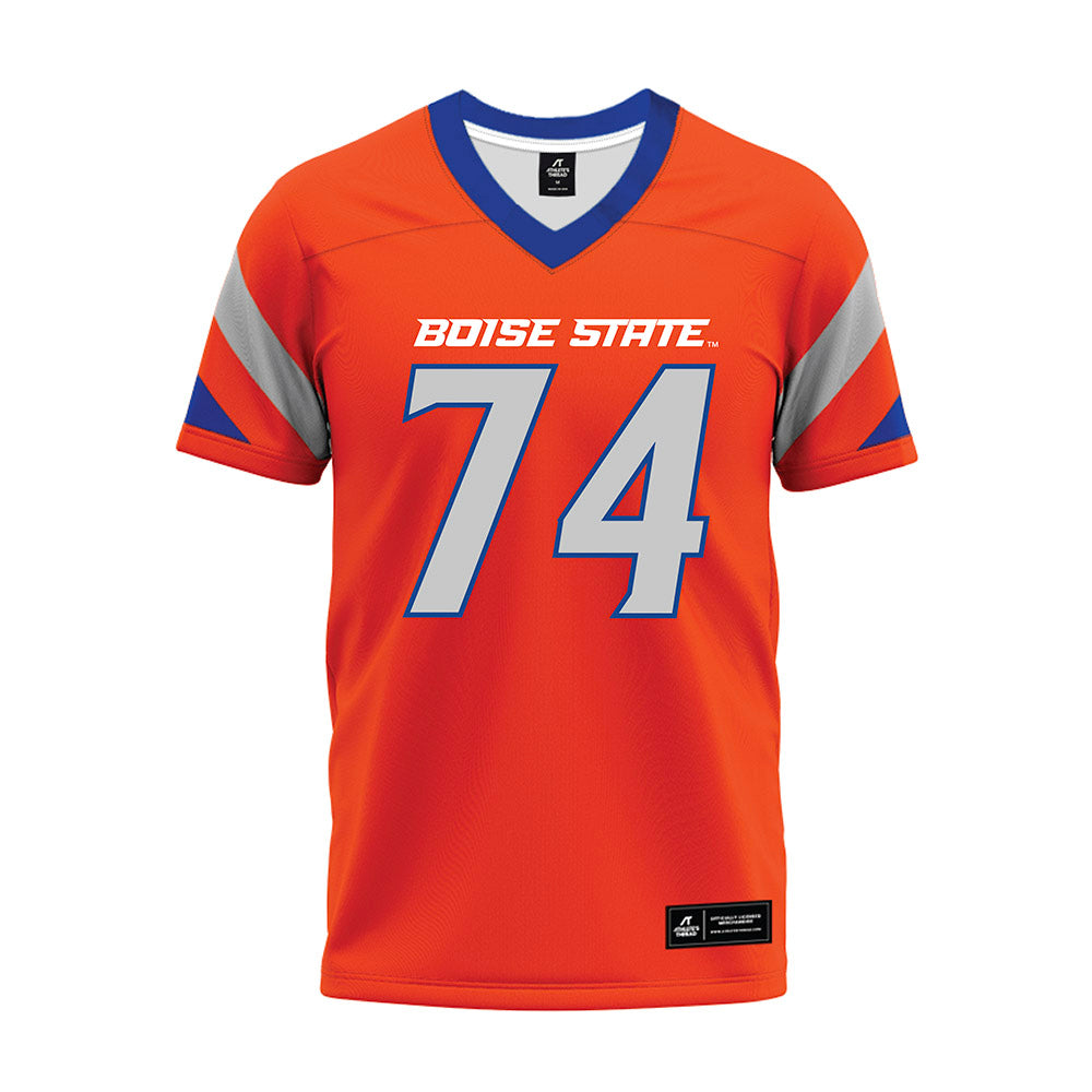 Boise State - NCAA Football : Connor Gilbreath - Orange Premium Football Jersey-0