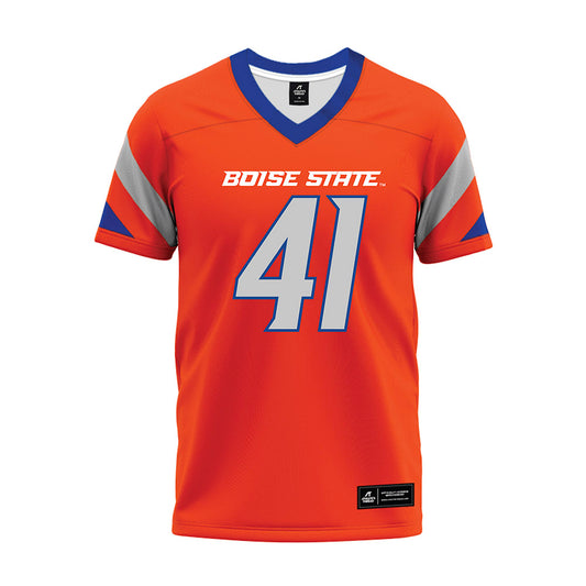 Boise State - NCAA Football : Rocky Dunn - Orange Premium Football Jersey-0