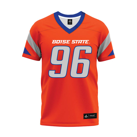 Boise State - NCAA Football : Lopez Sanusi - Orange Premium Football Jersey-0