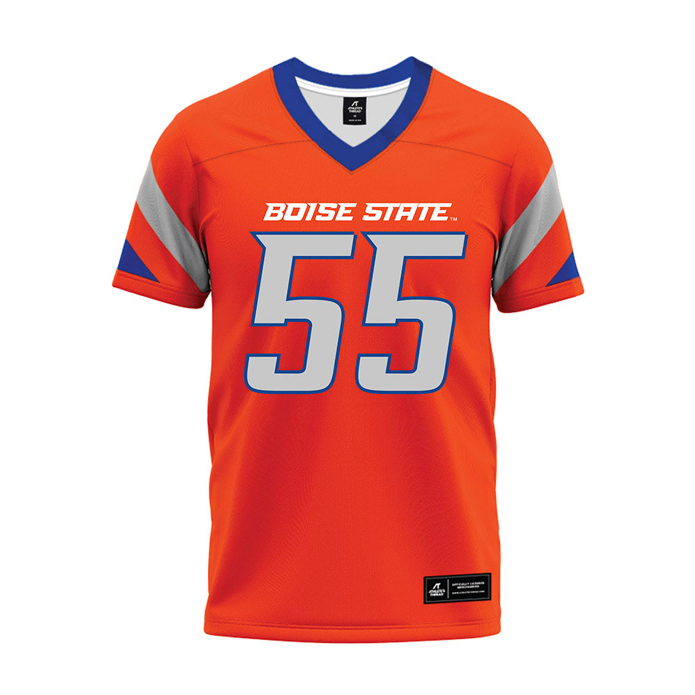 Boise State - NCAA Football : Mana Tuioti - Orange Premium Football Jersey-0