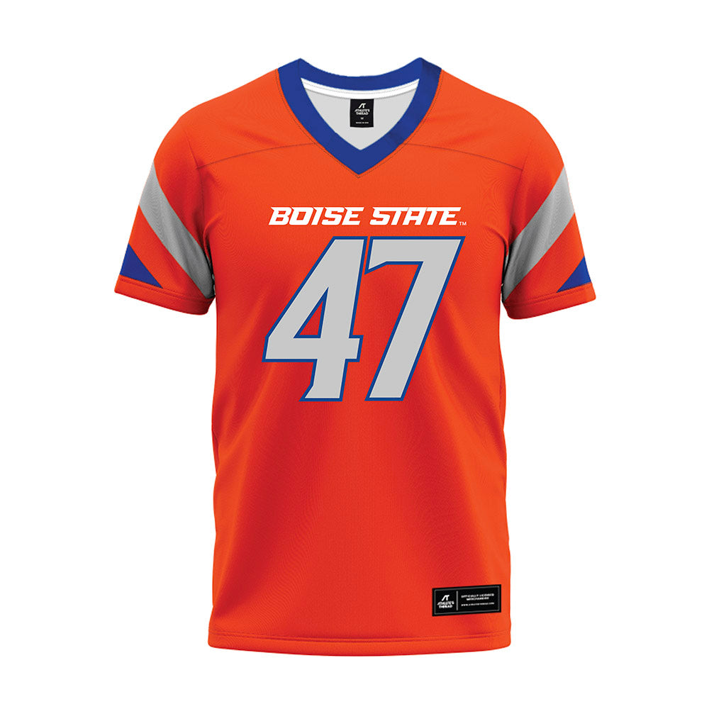 Boise State - NCAA Football : Jacob Williams - Orange Premium Football Jersey-0