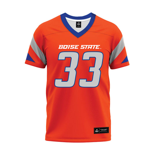 Boise State - NCAA Football : Josiah Alanis - Orange Premium Football Jersey-0