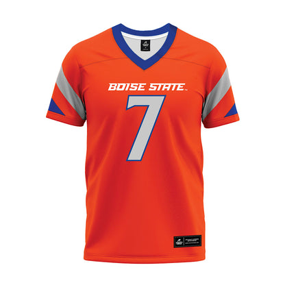 Boise State - NCAA Football : Jaden Mickey - Orange Premium Football Jersey-0