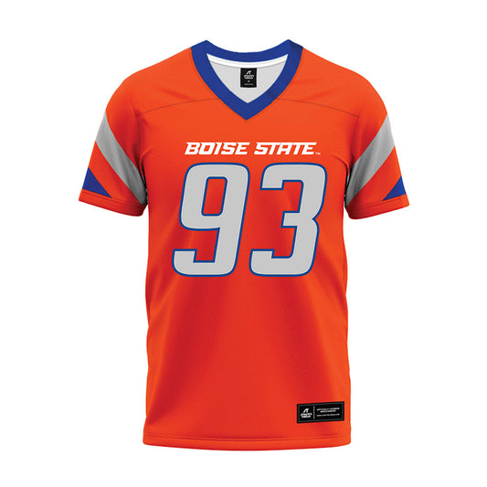 Boise State - NCAA Football : Ryder Swanson - Orange Premium Football Jersey-0