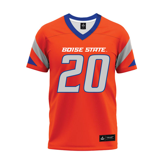 Boise State - NCAA Football : Kyle Hall - Orange Premium Football Jersey-0