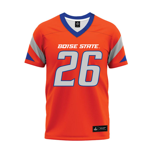 Boise State - NCAA Football : Sire Gaines - Orange Premium Football Jersey-0
