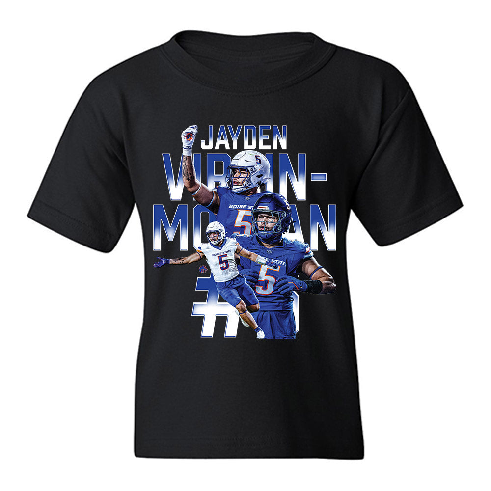 Boise State - NCAA Football : Jayden Virgin-Morgan - Collage Youth T-Shirt-0