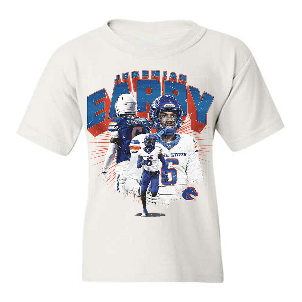 Boise State - NCAA Football : Jeremiah Earby - Collage Youth T-Shirt-0