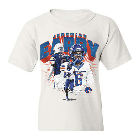 Boise State - NCAA Football : Jeremiah Earby - Collage Youth T-Shirt-0