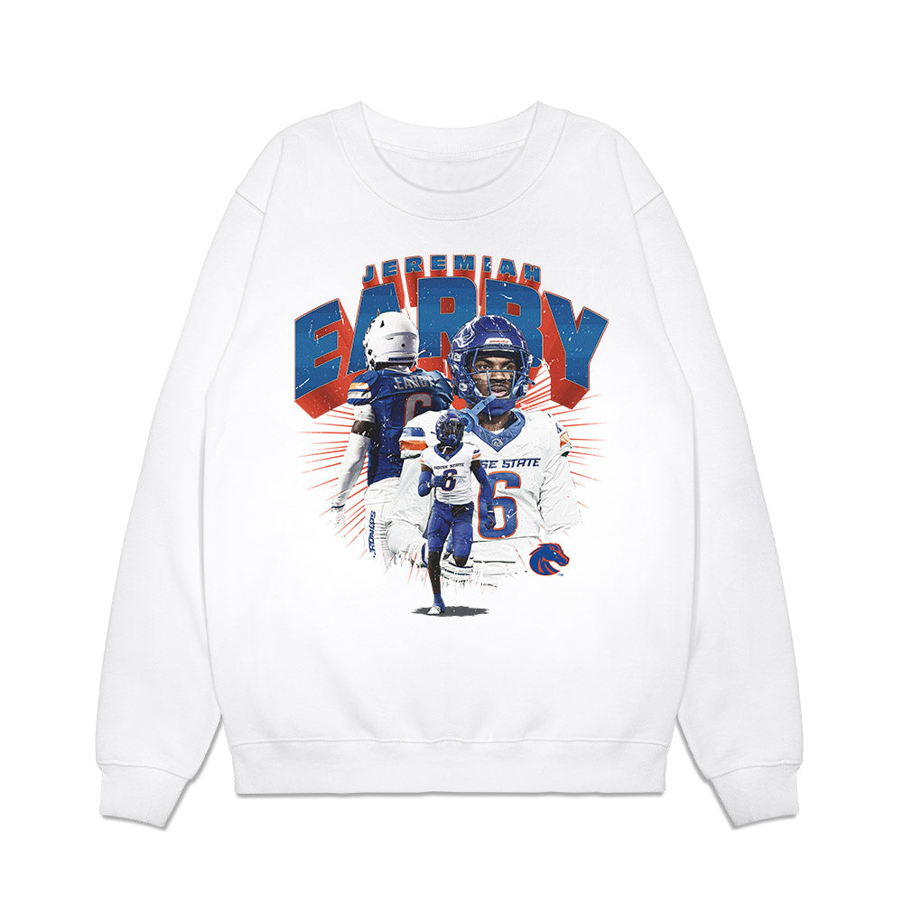 Boise State - NCAA Football : Jeremiah Earby - Collage Premium Crewneck Sweatshirt-0