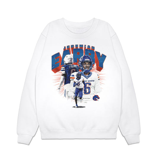 Boise State - NCAA Football : Jeremiah Earby - Collage Premium Crewneck Sweatshirt-0