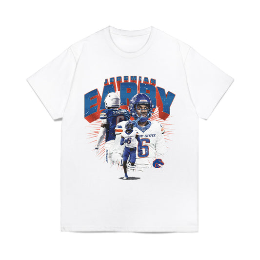 Boise State - NCAA Football : Jeremiah Earby - Collage Comfort Colors T-Shirt-0