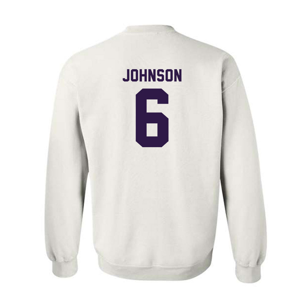 Kansas State - NCAA Men's Basketball : Marcus Johnson - Classic Shersey Crewneck Sweatshirt-1