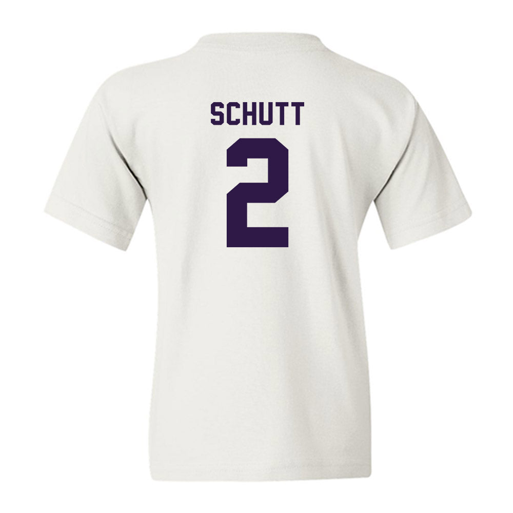 Kansas State - NCAA Men's Basketball : Jaden Schutt - Classic Shersey Youth T-Shirt-1