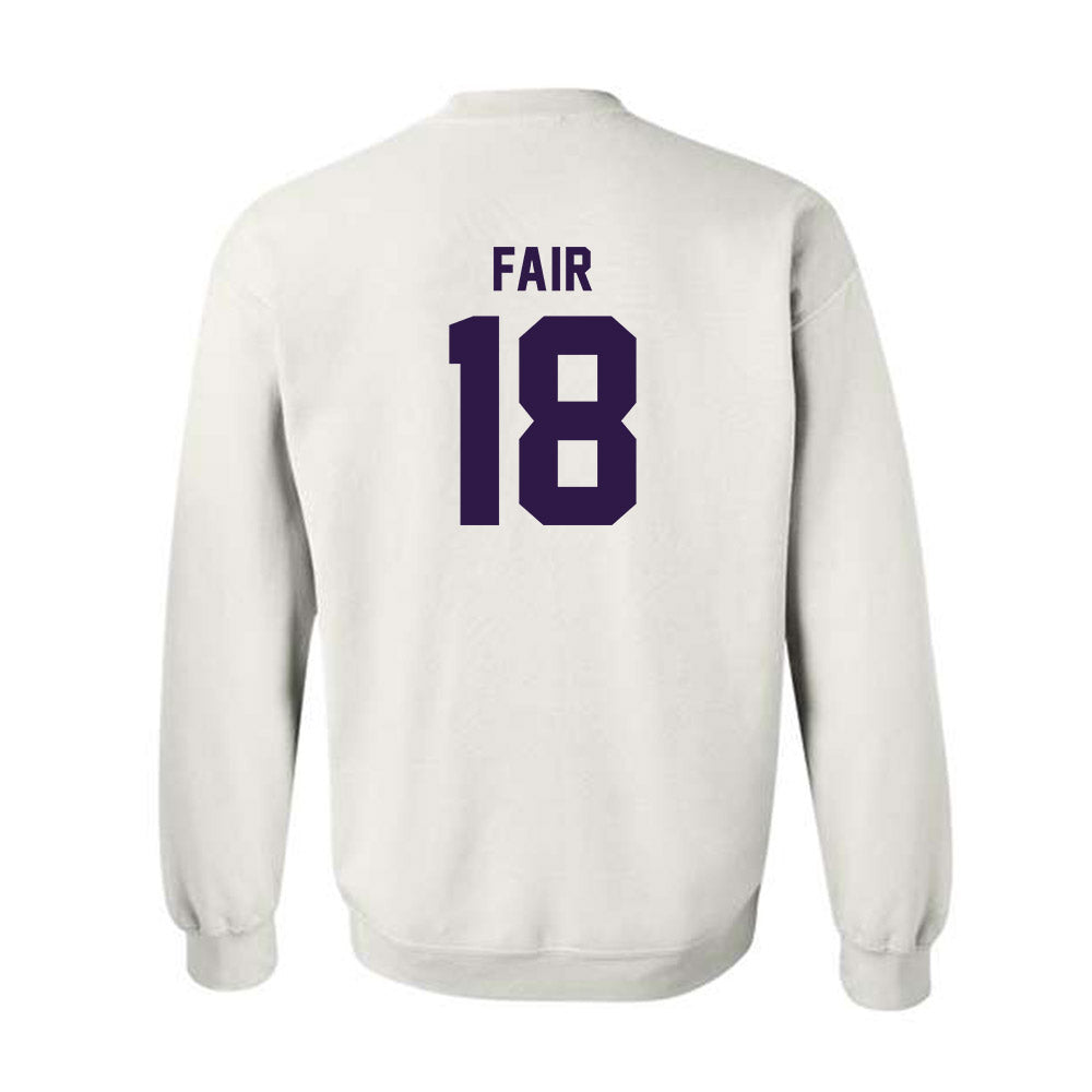 Kansas State - NCAA Football : Wesley Fair - Classic Shersey Crewneck Sweatshirt-1