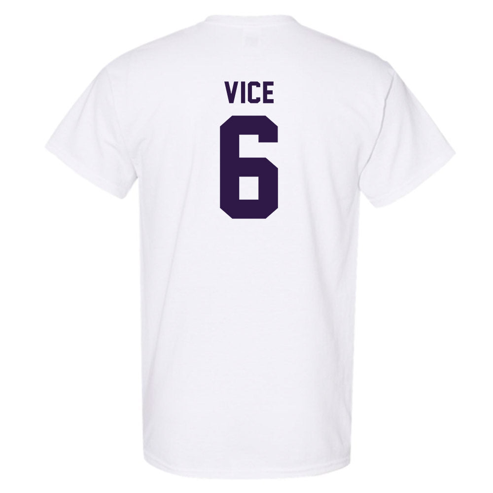 Kansas State - NCAA Men's Basketball : Brock Vice - Classic Shersey T-Shirt-1