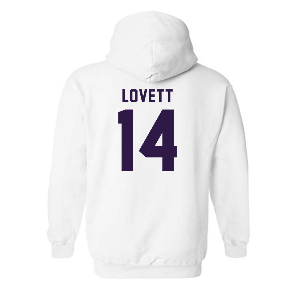 Kansas State - NCAA Football : Maxwell Lovett - Classic Shersey Hooded Sweatshirt-1