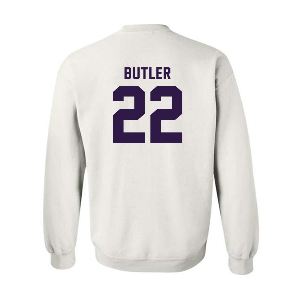Kansas State - NCAA Baseball : Tazwell Butler - Classic Shersey Crewneck Sweatshirt-1