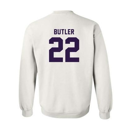 Kansas State - NCAA Baseball : Tazwell Butler - Classic Shersey Crewneck Sweatshirt-1