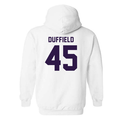 Kansas State - NCAA Football : Jaxson Duffield - Classic Shersey Hooded Sweatshirt-1
