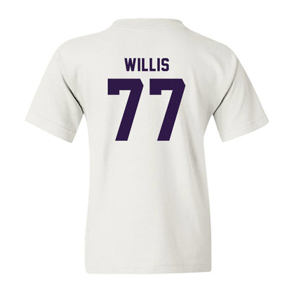 Kansas State - NCAA Baseball : Carver Willis - Classic Shersey Youth T-Shirt-1