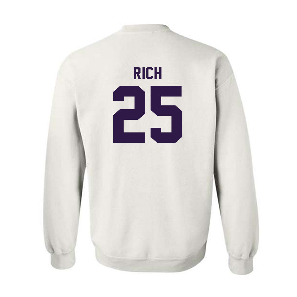 Kansas State - NCAA Football : Zashon Rich - Classic Shersey Crewneck Sweatshirt-1