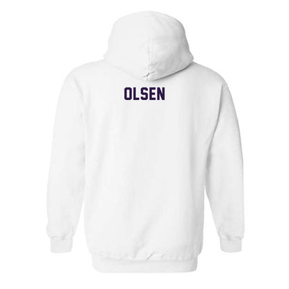 Kansas State - NCAA Men's Cross Country : Brock Olsen - Classic Shersey Hooded Sweatshirt-1