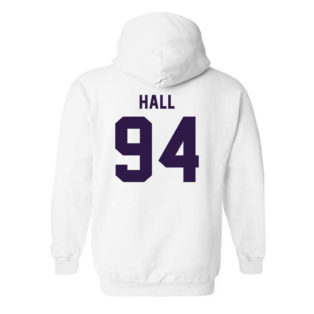 Kansas State - NCAA Football : Kingston Hall - Classic Shersey Hooded Sweatshirt-1