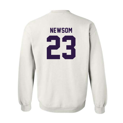 Kansas State - NCAA Football : Asa Newsom - Classic Shersey Crewneck Sweatshirt-1
