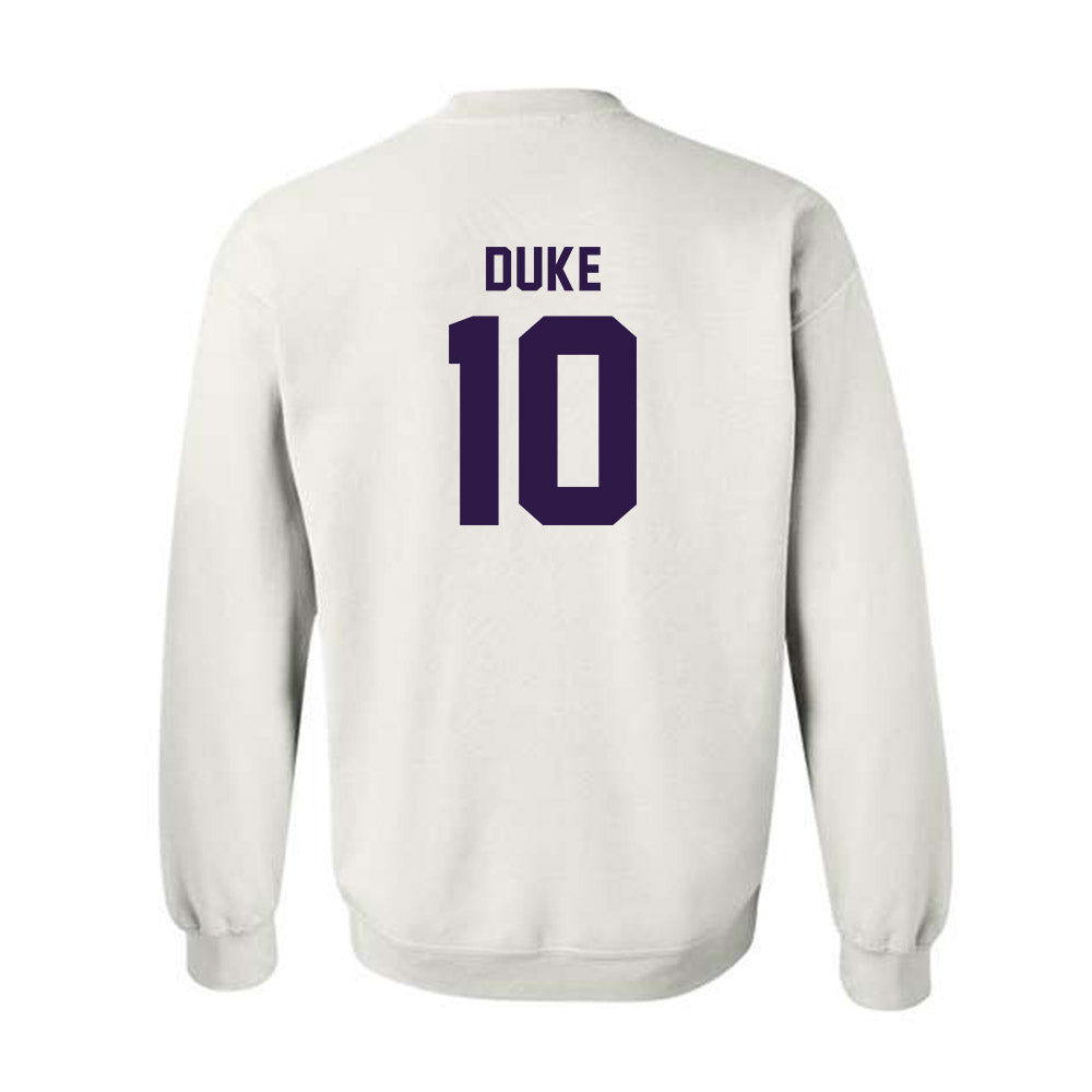 Kansas State - NCAA Baseball : Tanner Duke - Classic Shersey Crewneck Sweatshirt-1