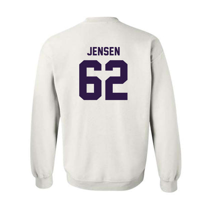 Kansas State - NCAA Football : Jordan Jensen - Classic Shersey Crewneck Sweatshirt-1