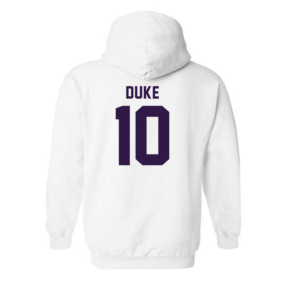 Kansas State - NCAA Baseball : Tanner Duke - Classic Shersey Hooded Sweatshirt-1