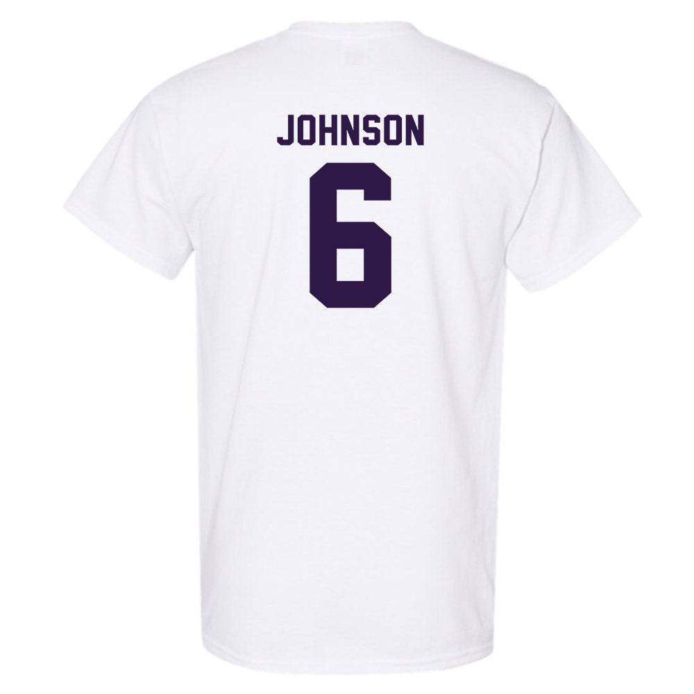 Kansas State - NCAA Men's Basketball : Marcus Johnson - Classic Shersey T-Shirt-1