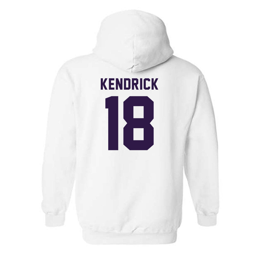 Kansas State - NCAA Baseball : Micah Kendrick - Classic Shersey Hooded Sweatshirt-1
